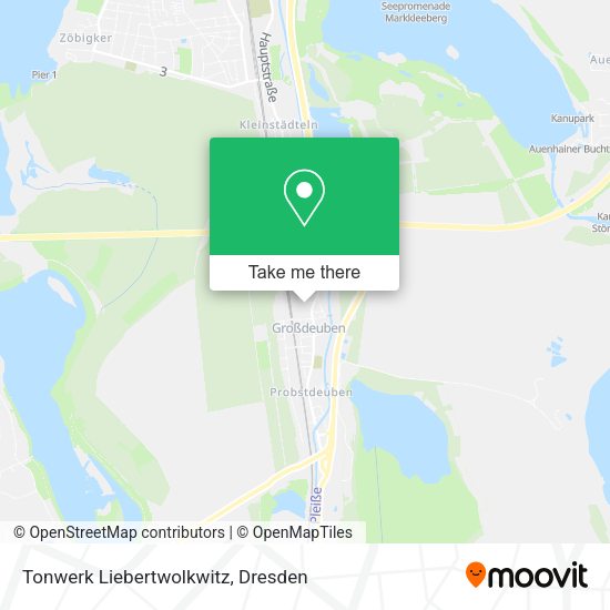 Карта Tonwerk Liebertwolkwitz