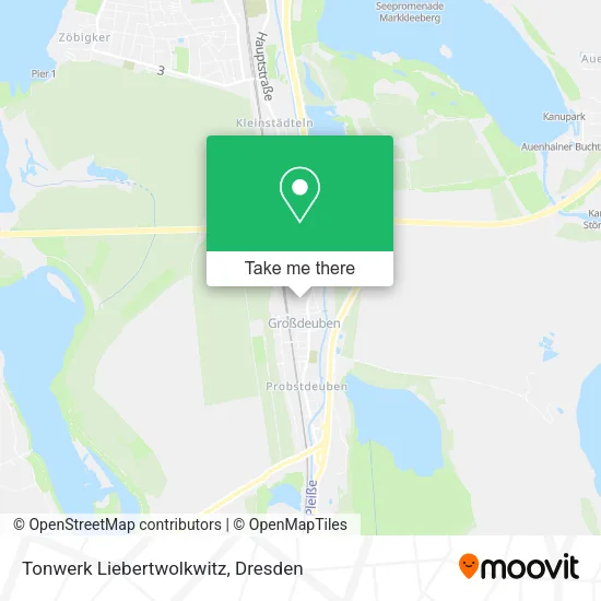 Карта Tonwerk Liebertwolkwitz