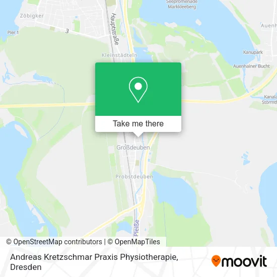 Карта Andreas Kretzschmar Praxis Physiotherapie