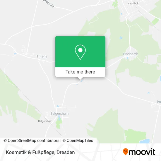 Карта Kosmetik & Fußpflege