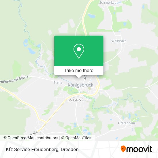 Карта Kfz Service Freudenberg