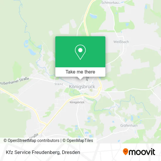 Карта Kfz Service Freudenberg