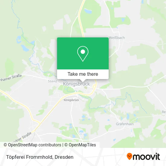 Карта Töpferei Frommhold