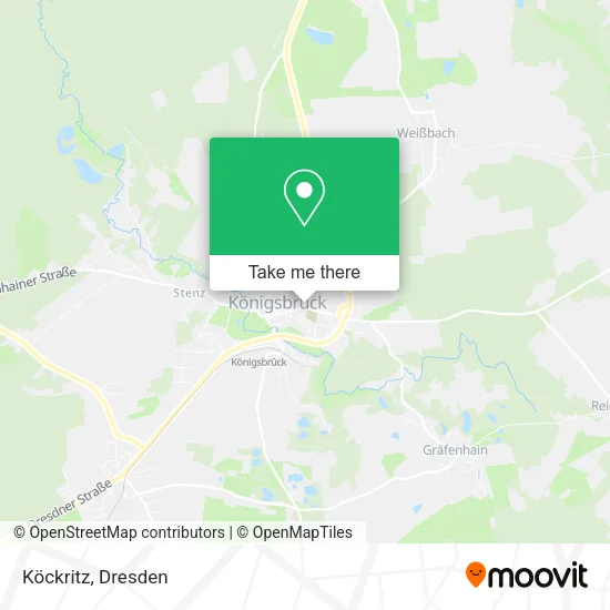 Карта Köckritz