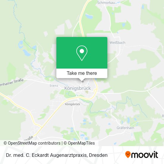 Карта Dr. med. C. Eckardt Augenarztpraxis