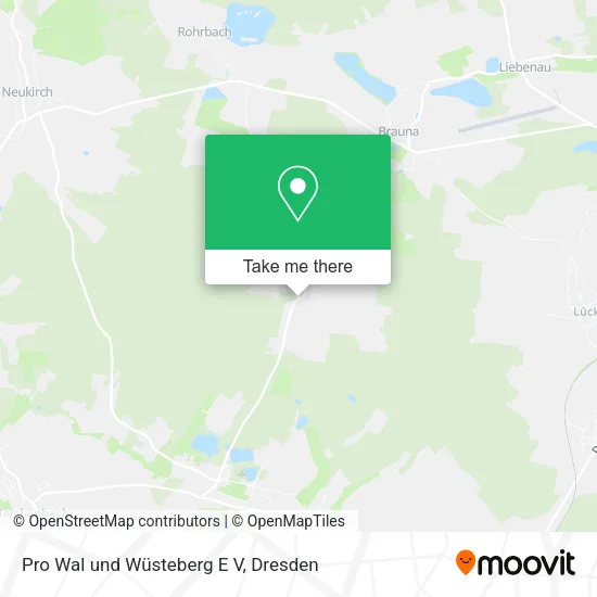 Карта Pro Wal und Wüsteberg E V