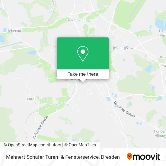 Карта Mehnert-Schäfer Türen- & Fensterservice