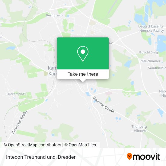 Карта Intecon Treuhand und