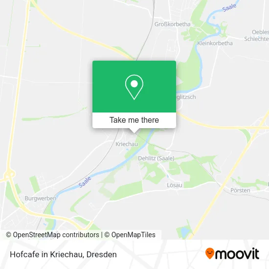 Карта Hofcafe in Kriechau