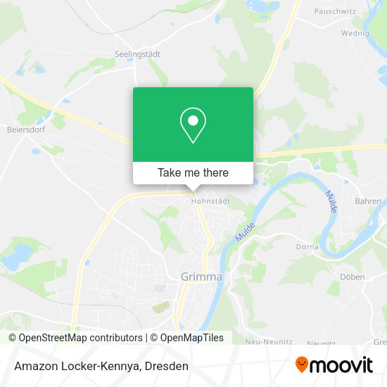Карта Amazon Locker-Kennya