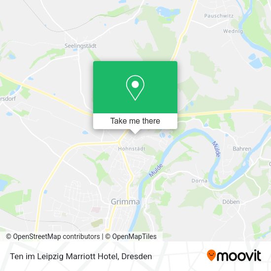 Карта Ten im Leipzig Marriott Hotel
