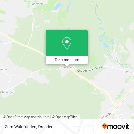 Карта Zum Waldfrieden