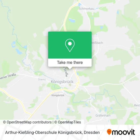 Arthur-Kießling-Oberschule Königsbrück map