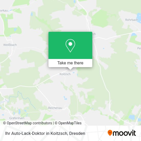 Карта Ihr Auto-Lack-Doktor in Koitzsch