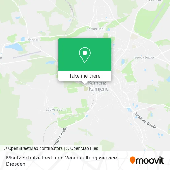 Карта Moritz Schulze Fest- und Veranstaltungsservice