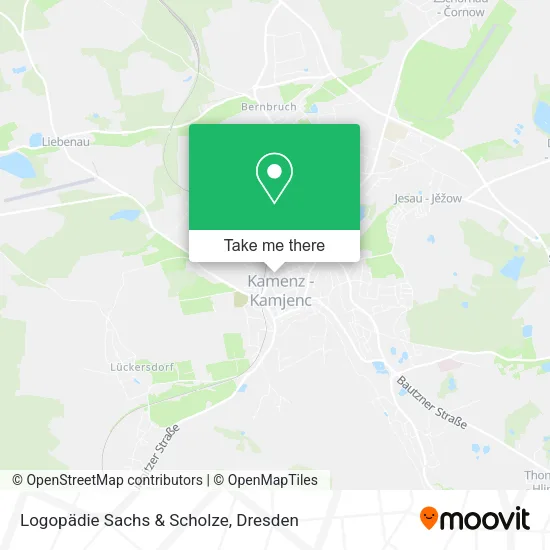 Карта Logopädie Sachs & Scholze
