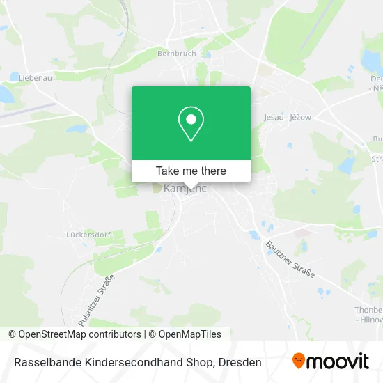 Карта Rasselbande Kindersecondhand Shop