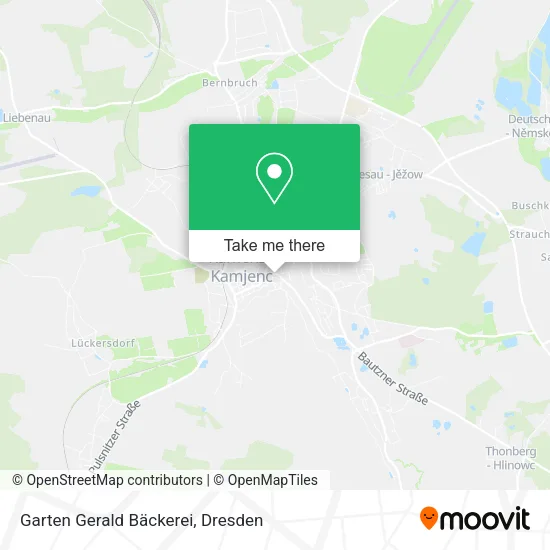 Карта Garten Gerald Bäckerei