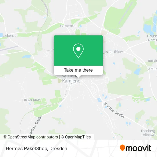 Карта Hermes PaketShop