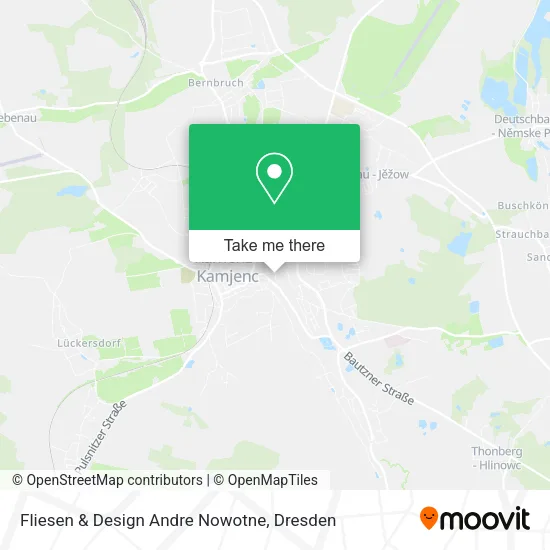 Карта Fliesen & Design Andre Nowotne