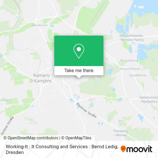 Карта Working-It : It Consulting and Services : Bernd Ledig