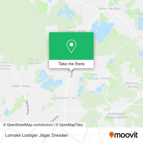 Карта Lomske Lustiger Jäger