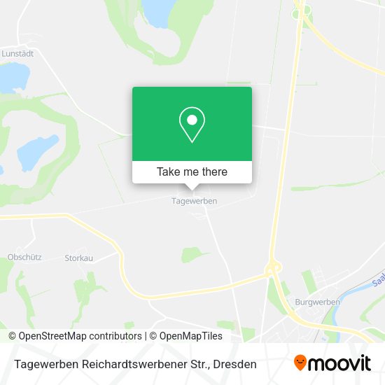 Карта Tagewerben Reichardtswerbener Str.