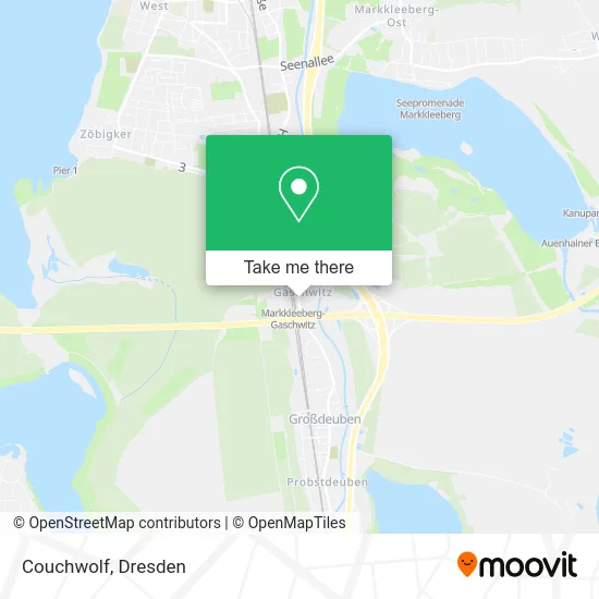 Карта Couchwolf