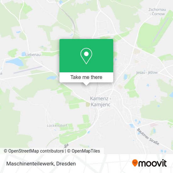 Карта Maschinenteilewerk