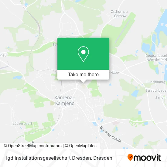 Карта Igd Installationsgesellschaft Dresden