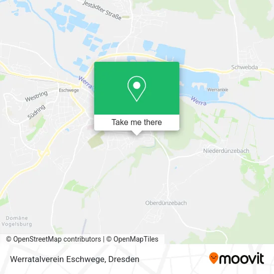 Карта Werratalverein Eschwege