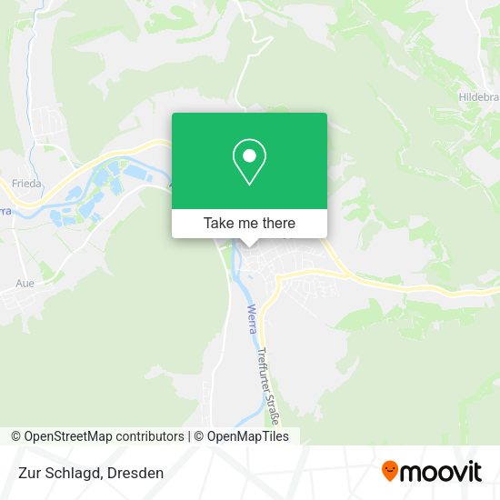 Карта Zur Schlagd