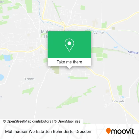 Карта Mühlhäuser Werkstätten Behinderte