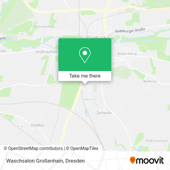 Карта Waschsalon Großenhain