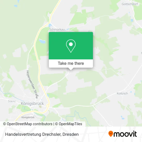 Карта Handelsvertretung Drechsler