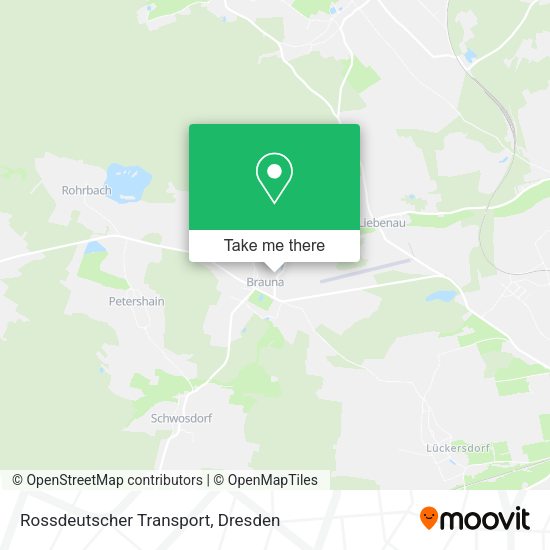 Карта Rossdeutscher Transport