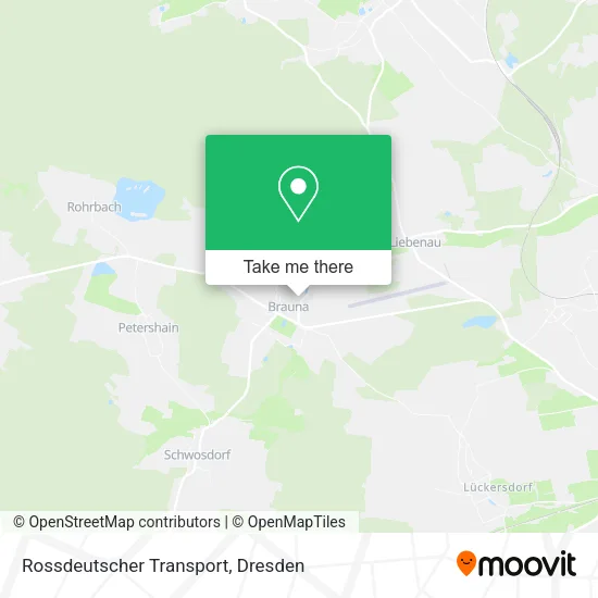Карта Rossdeutscher Transport