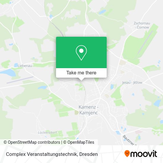 Карта Complex Veranstaltungstechnik