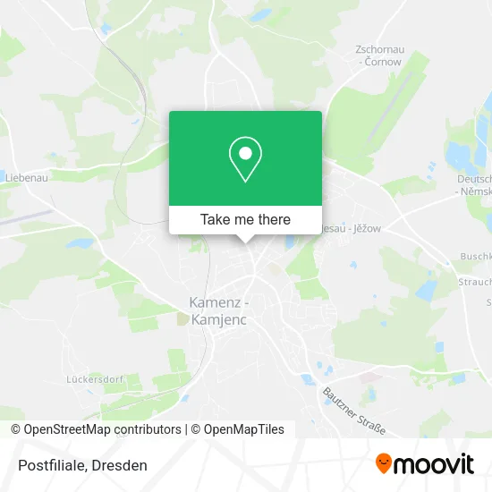 Карта Postfiliale