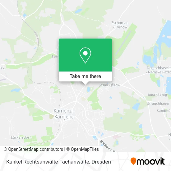 Карта Kunkel Rechtsanwälte Fachanwälte