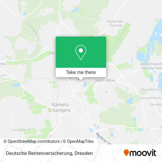 Deutsche Rentenversicherung map