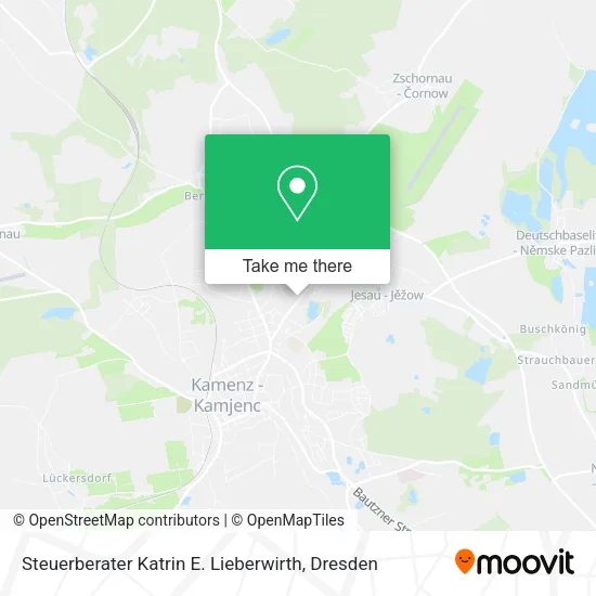 Steuerberater Katrin E. Lieberwirth map
