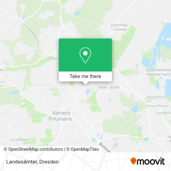 Карта Landesämter