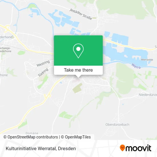 Карта Kulturinitiative Werratal