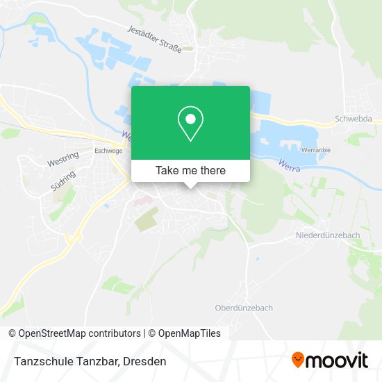 Карта Tanzschule Tanzbar