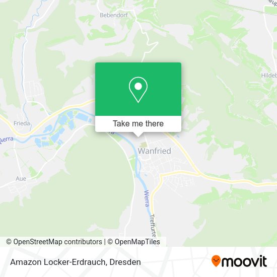 Карта Amazon Locker-Erdrauch