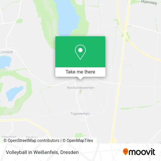 Карта Volleyball in Weißenfels