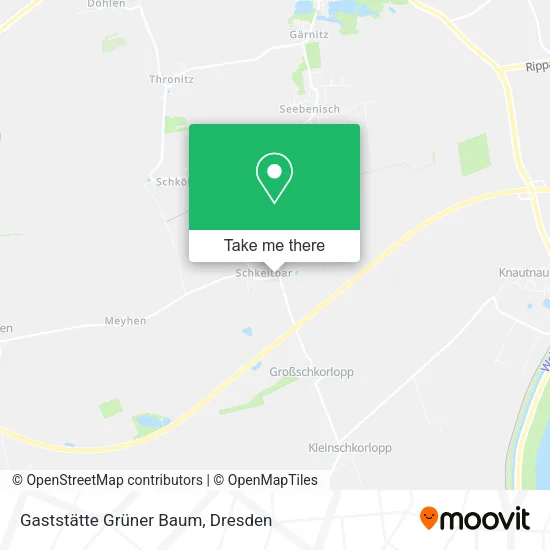 Gaststätte Grüner Baum map