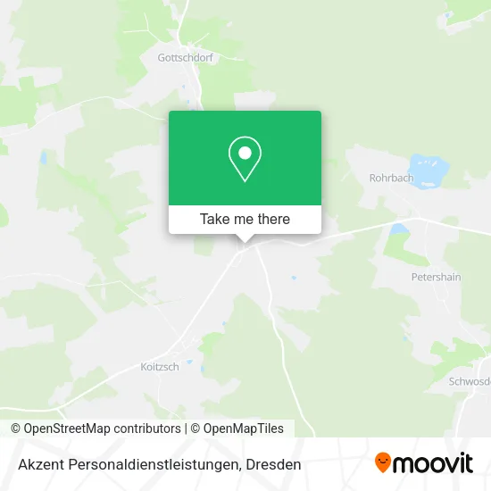 Akzent Personaldienstleistungen map