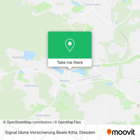 Карта Signal Iduna Versicherung Beate Kitta